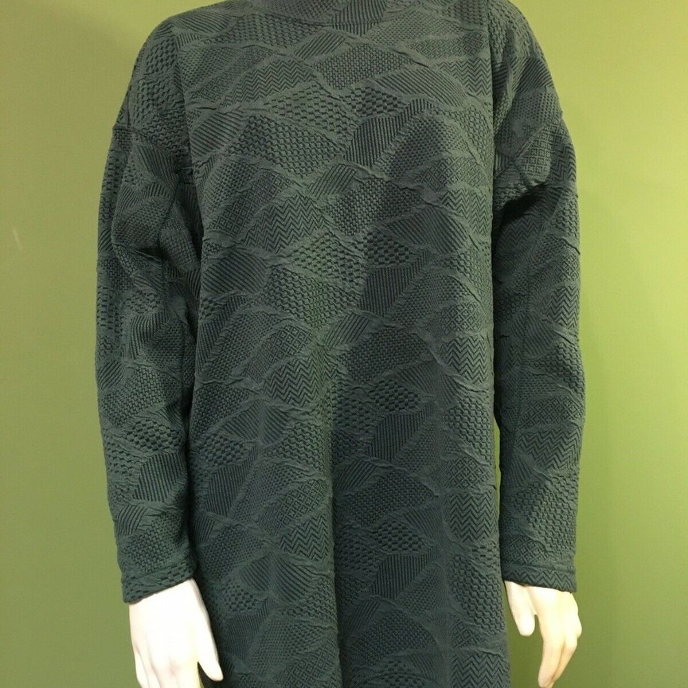 Jacque & Koko Green Textured Wmns Sweater k166